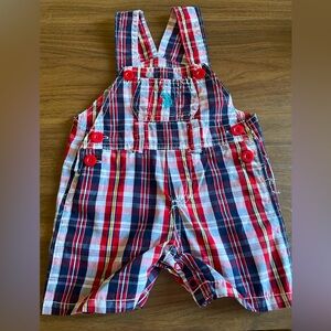 Ralph Lauren Polo Short Overalls 3-6 Months